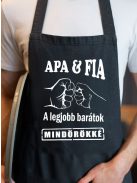 Apa-fia kötény_Apa és fia legjobb barátok