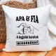 Apa-fia_ajándék_Apa_és_fia_legjobb_barátok_Párna