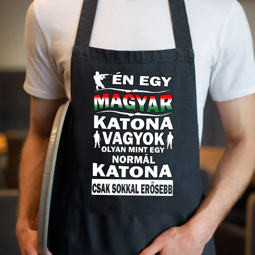 Ajándék_katonáknak_Magyar_katona_kötény_