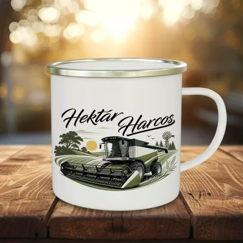 Hektár harcos kombájn bögre
