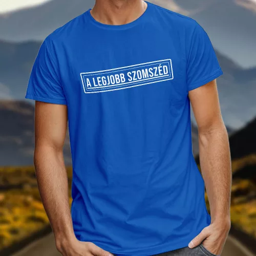 Feliratos_póló_Legjobb_szomszéd_