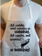 Pecás kötény_Azt szeretni amit csinálsz