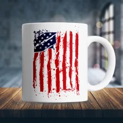 Ajándék_bögre_Amerikai_zászló_