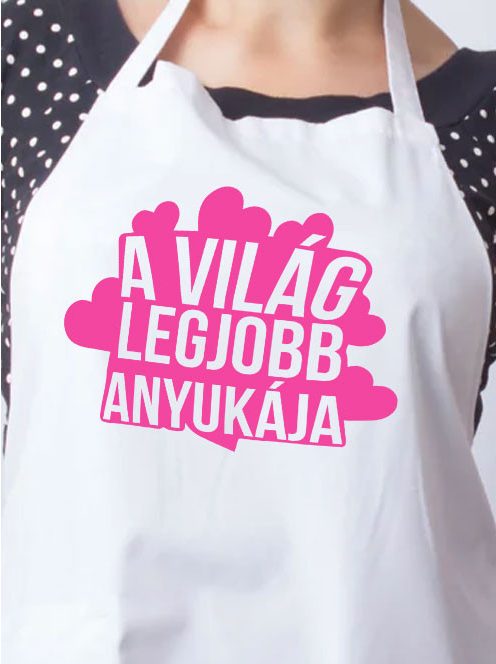 Ajándék kötény_Világ legjobb anyukája