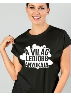 Ajándék női póló_Világ legjobb anyukája