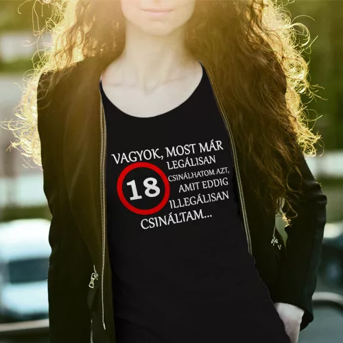 Női_póló_18._szülinapra_Szülinapi_ajándék_