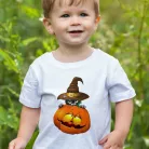 Ünnepi_gyerek_póló_Halloweeni_tök_és_macska_