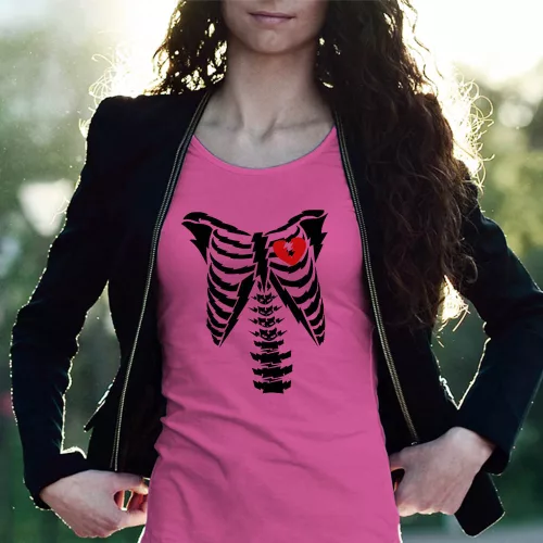 Csontváz_női_póló_Skelton_Body_