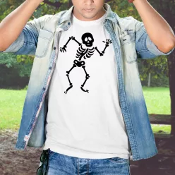 Humoros_póló_Skelton_dance_