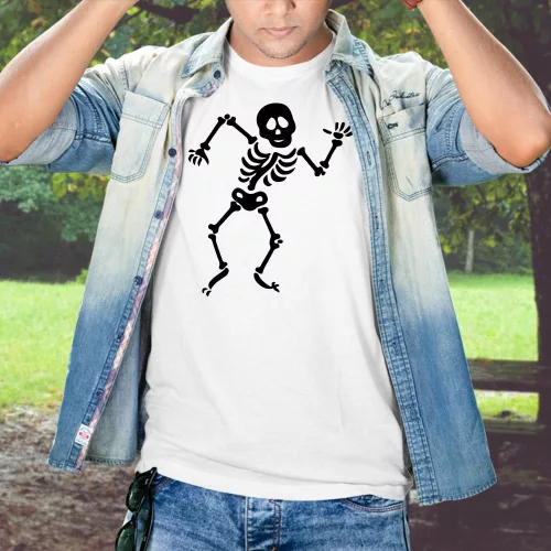 Humoros_póló_Skelton_dance_