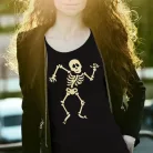 Humoros_női_póló_Skelton_dance_