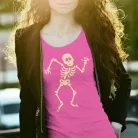 Humoros_női_póló_Skelton_dance_