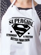 Kötény nyomtatás_Supergirl kötény