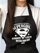 Kötény nyomtatás_Supergirl kötény