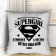 Párna_nyomtatás_Supergirl_párna_