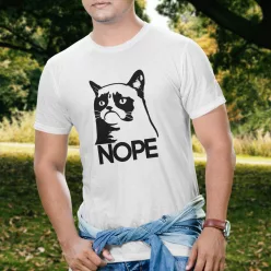 Humoros_póló_Grumpy_Cat_