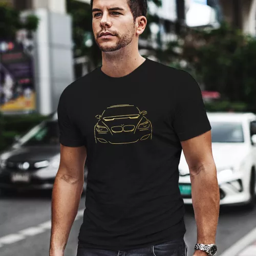 Autós_póló_nyomtatás_BMW_M5_póló_