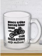 Motoros bögre_Ajándék motorosoknak_Nincs szőke herceg