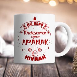 Karácsonyi_ajándék_Karácsonyi_bögre_első_apukáknak