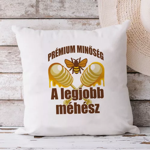 Szakmás_párna_Legjobb_méhész_