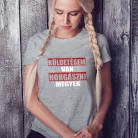 Ajándék_horgásznak_Küldetésem_van_női_póló_