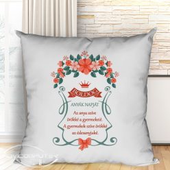 Anyák_napi_párna_Anya_szíve_örökké_
