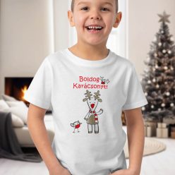 Ajándék_karácsonyra_Karácsonyi_gyerek_póló_