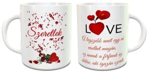 Valentin_napi_ajándék_Szeretlek_bögre_