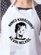 Vicces kötény_Nincs karácsony Kevin nélkül