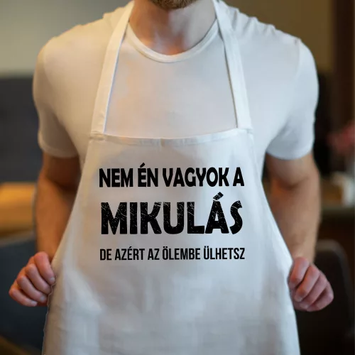 Vicces_kötény_mikulásra_Nem_én_vagyok_