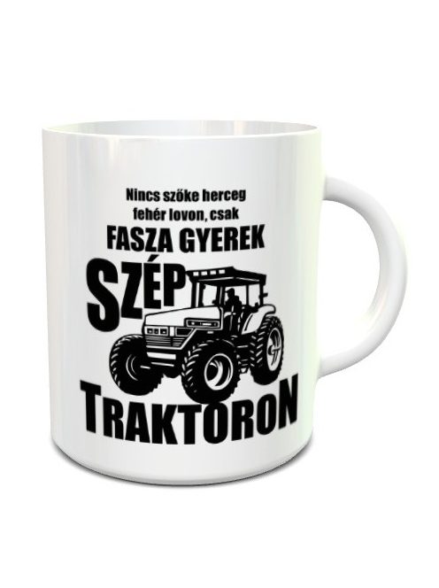 Bögre traktorosoknak_Traktoros ajándék