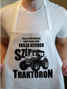 Kötény traktorosoknak_Traktoros ajándék