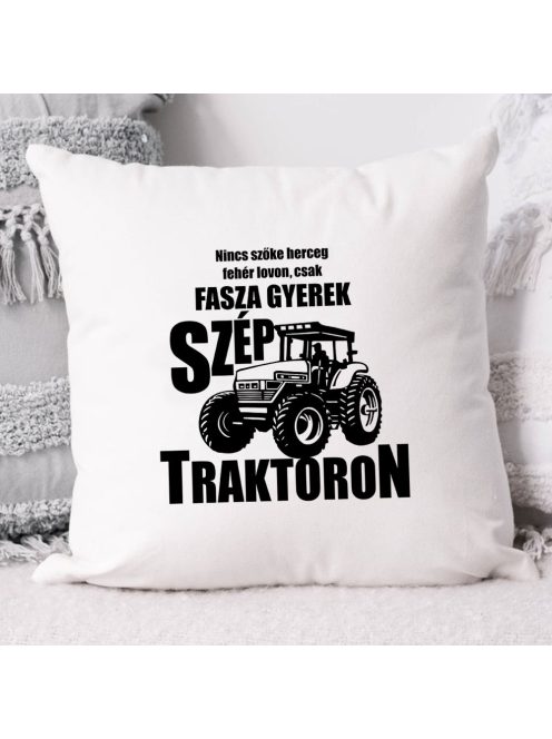 Párna traktorosoknak_Traktoros ajándék_