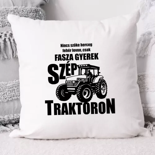 Párna_traktorosoknak_Traktoros_ajándék_
