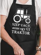 Vicces traktoros kötény_Mint egy új traktor