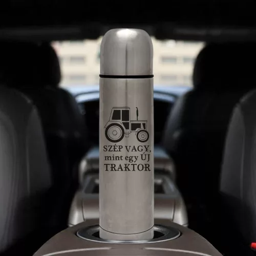 Vicces_traktoros_termosz_Mint_egy_új_traktor_