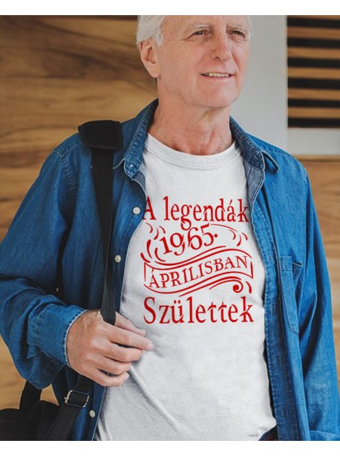 Évszámos ajándék_A legendák születtek póló