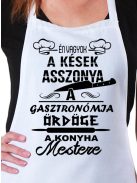 Ajándék szakácsnőknek_Kések asszonya kötény