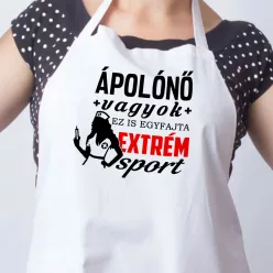 Szakmás_ajándék_Ápolónő_vagyok_kötény_