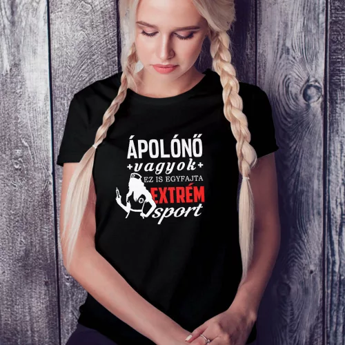 Szakmás_ajándék_Ápolónő_vagyok_női_póló_