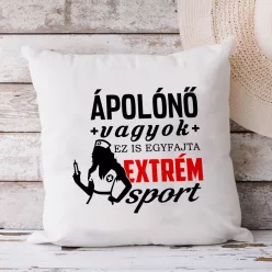 Vicces_szakmás_ajándék_Ápolónő_vagyok_párna_