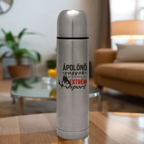 Szakmás_ajándék_Ápolónő_vagyok_termosz_