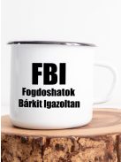 Vicces ajándékok_FBI bögre