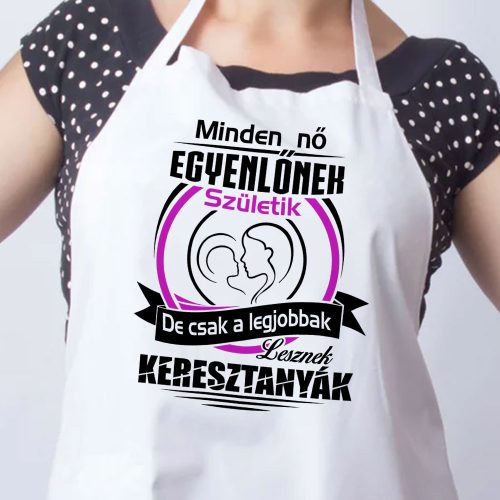 Ajándék_keresztanyának_Legjobb_keresztanya_kötény_