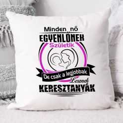 Ajándék_keresztanyának_Legjobb_keresztanya_párna_
