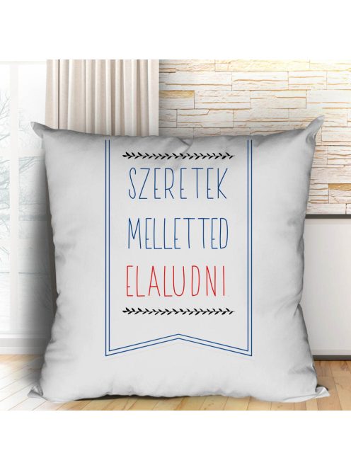 Szerelmes párna_Szeretek melletted elaludni