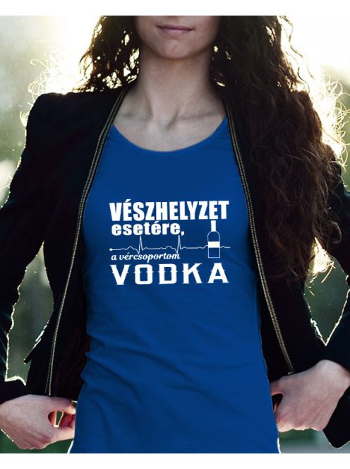 Piás pólók_Vodkás női póló_ Webshop