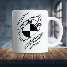 Tépett_mintás_BMW_bögre_Autós_bögrék_