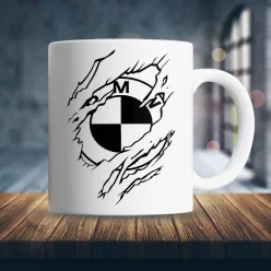 Tépett_mintás_BMW_bögre_Autós_bögrék_