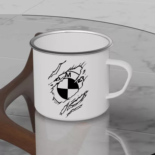 Tépett_mintás_BMW_bögre_Autós_bögrék_